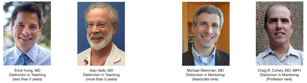2013-2014 Distinguished Faculty Awards Recipients