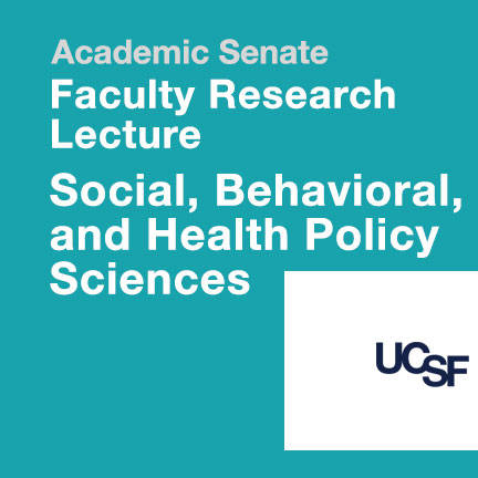 Faculty Research Lecture in Social, Behavioral, and Health Policy Sciences