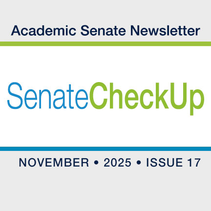 Senate Check Up Newsletter November 2025 - Issue 17
