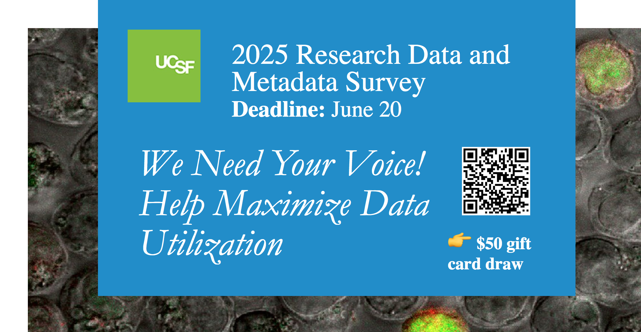 2025 UCSF Research Data and Metadata Survey