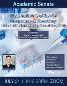 SOM Full Faculty Meeting Event Poster Carrie Byington, MD