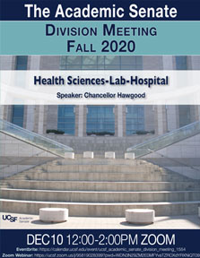 Academic Senate Winter Division Meeting Poster